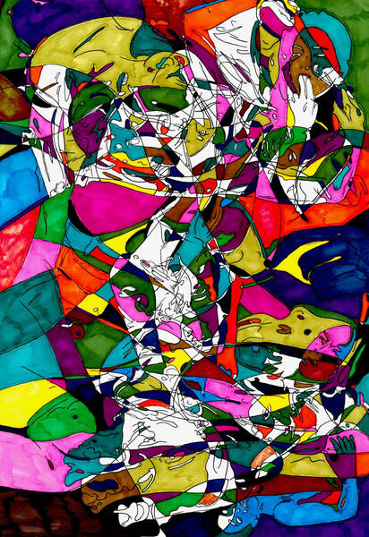 See What You Want 2 - illustration print by Raen Messina