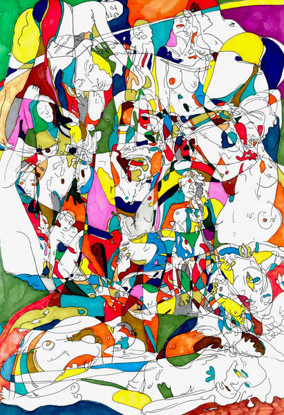 See What You Want 1 - illustration print by Raen Messina